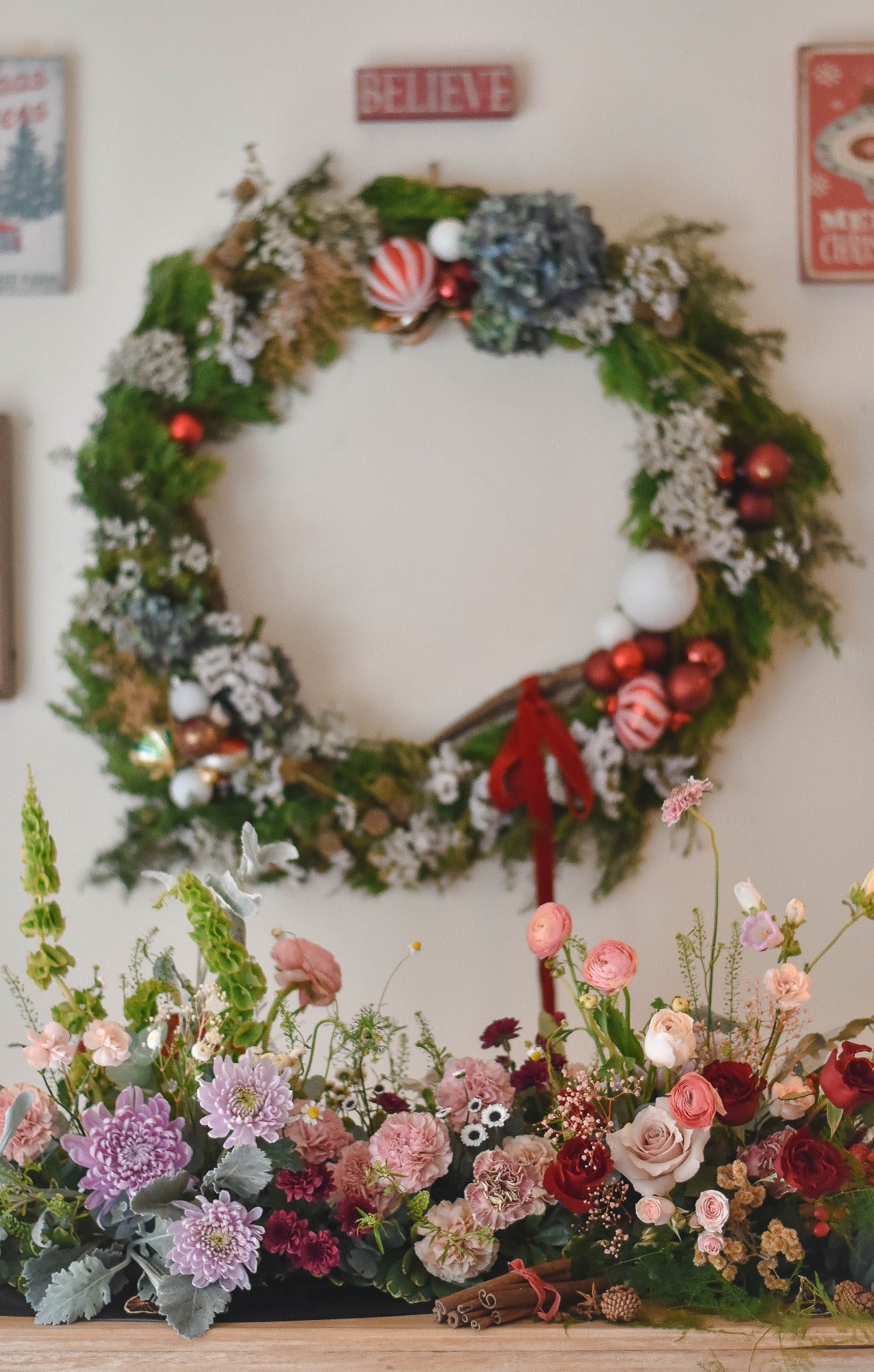 Jardín mágico de navidad